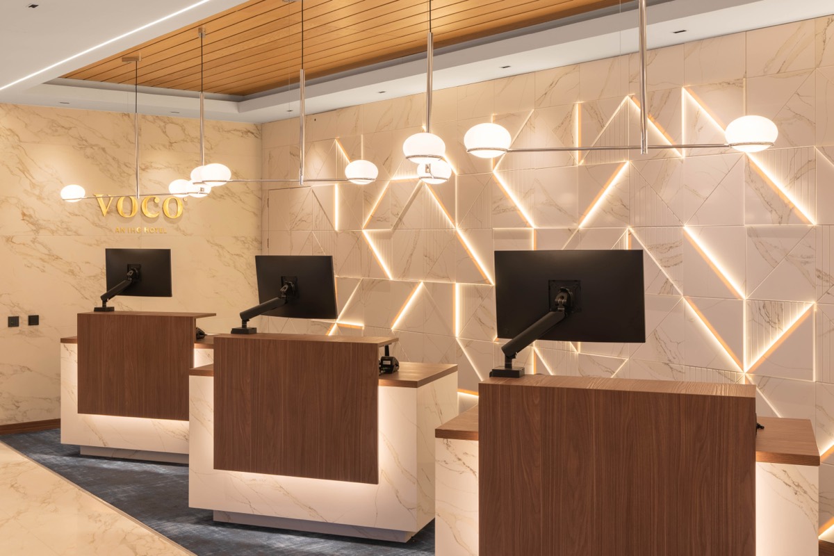 Hotel reception