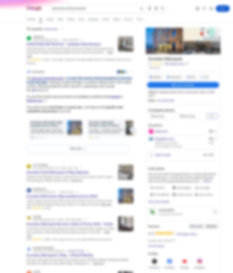 Live Google price comparison screenshot — official site not shown